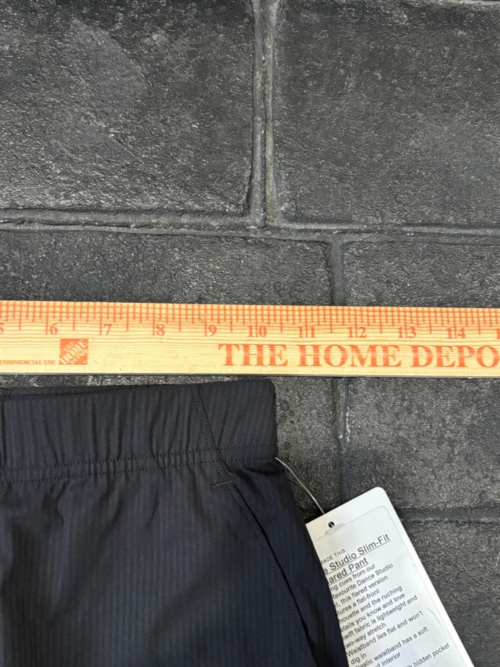 Lululemon dance studio slim fit high rise flared pant black size XXXS NWT - Picture 8 of 10